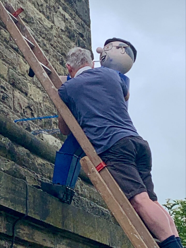 Why Is There A Flowerpot Man Of Fred Dibnah Climbing A Mill In Settle? Post image 3 Image name unnamed 56 the 3 image from the post Why Is There A Flowerpot Man Of Fred Dibnah Climbing A Mill In Settle? in Yorkshire.com.