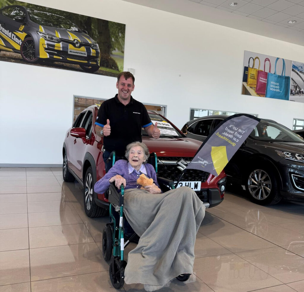 Image name unnamed 64 the 2 image from the post How A York Care Home Fulfilled A Resident's Wish For A Red Car And A Cup Of Tea in Yorkshire.com.
