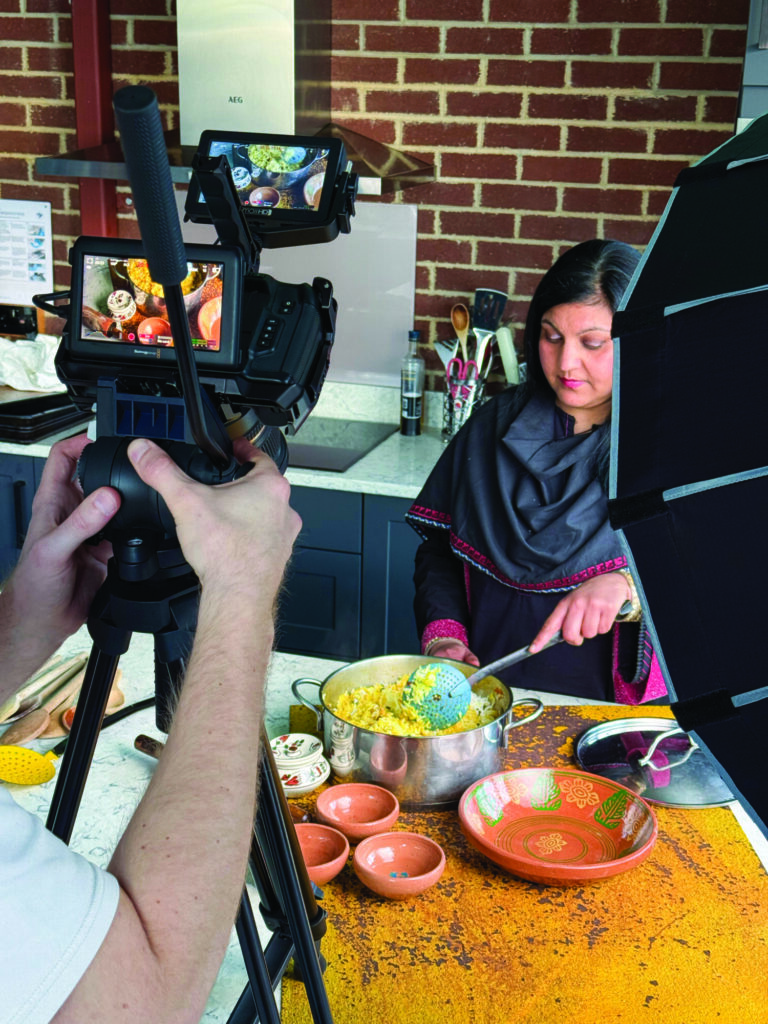 New cookbook released as part of Bradford 2025 Post image 1 Image name 21659 MOM BTS Saima Mehboob CMYK credit Neil Armstrong Neil Armstrong 1 the 1 image from the post New cookbook released as part of Bradford 2025 in Yorkshire.com.