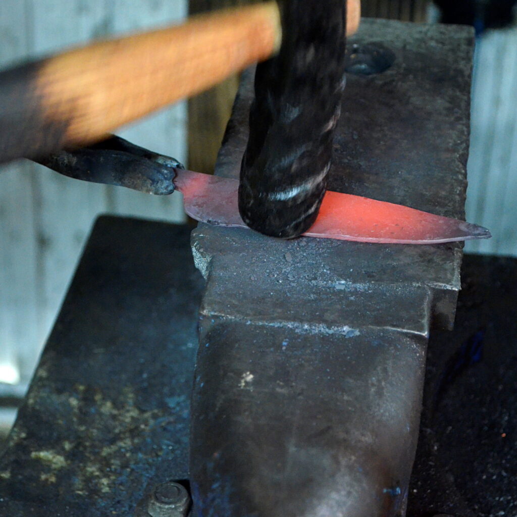 1 Day Kitchen Knife Making Course - Leeds, West Yorkshire Event image 2 Image name Blacksmith Course 3 the 2 image from the post 1 Day Kitchen Knife Making Course - Leeds, West Yorkshire in Yorkshire.com.