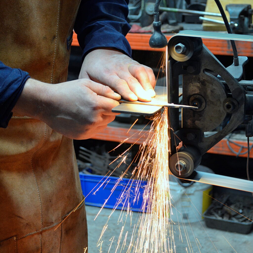 1 Day Kitchen Knife Making Course - Leeds, West Yorkshire Event image 4 Image name Blacksmith Course 5 the 4 image from the post 1 Day Kitchen Knife Making Course - Leeds, West Yorkshire in Yorkshire.com.
