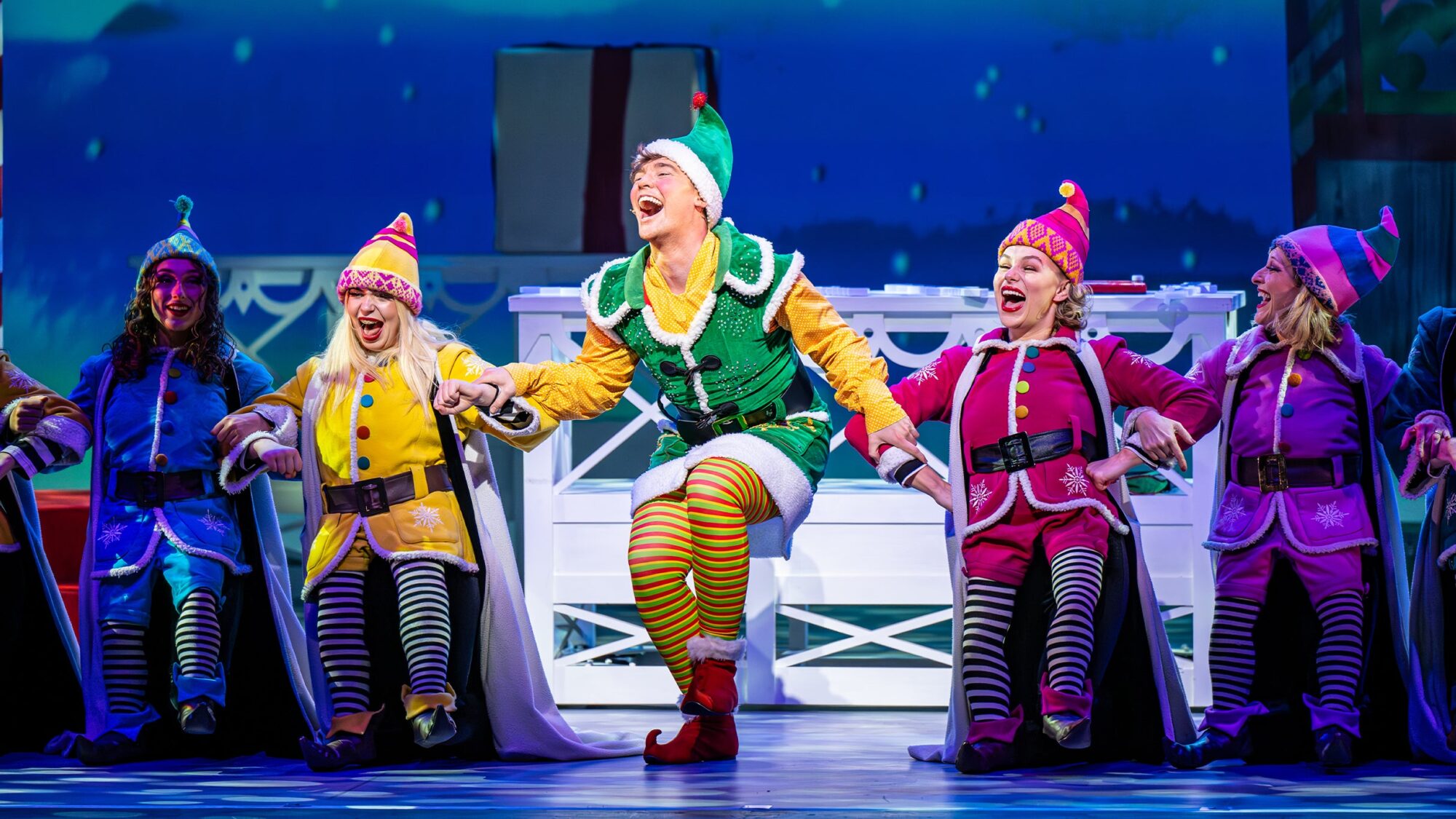 Image name Elf the Musical at Bradford Live Bradford the 18 image from the post Elf the Musical at Bradford Live, Bradford in Yorkshire.com.