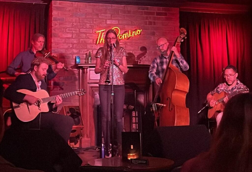 Yardfest X MHM Presents Yorkshire Gypsy Swing Collective at Darley Street Kitchen Event image 1 Image name Gypsy Swing Collective the 1 image from the post Yardfest X MHM Presents Yorkshire Gypsy Swing Collective at Darley Street Kitchen in Yorkshire.com.