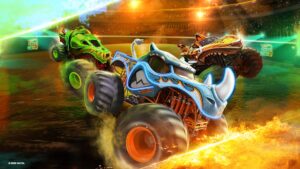 Image name Hot Wheels Monster Trucks Live at Leeds First Direct Bank Arena Leeds the 1 image from the post Hot Wheels Monster Trucks Live - Glow-N-Fire at Leeds First Direct Bank Arena, Leeds in Yorkshire.com.