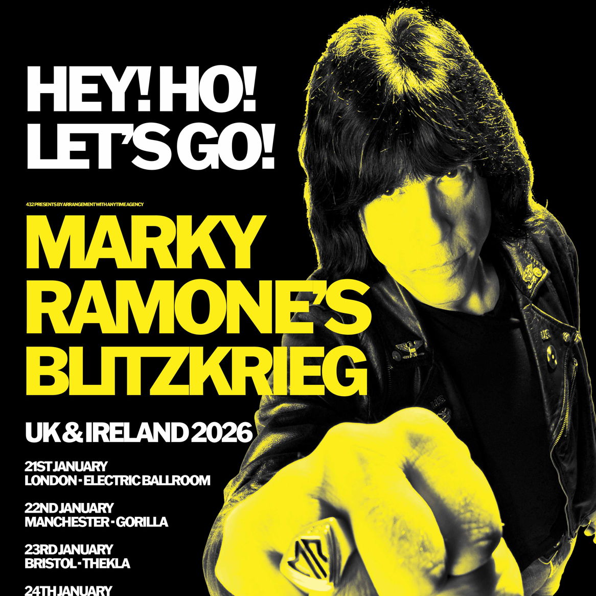 Image name Marky Ramones Blitzkrieg at Brudenell Social Club Leeds the 1 image from the post Marky Ramone's Blitzkrieg at Brudenell Social Club, Leeds in Yorkshire.com.