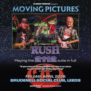 Image name Moving Pictures RUSH TRIBUTE BAND at Brudenell Social Club Leeds the 1 image from the post Moving Pictures - RUSH TRIBUTE BAND at Brudenell Social Club, Leeds in Yorkshire.com.