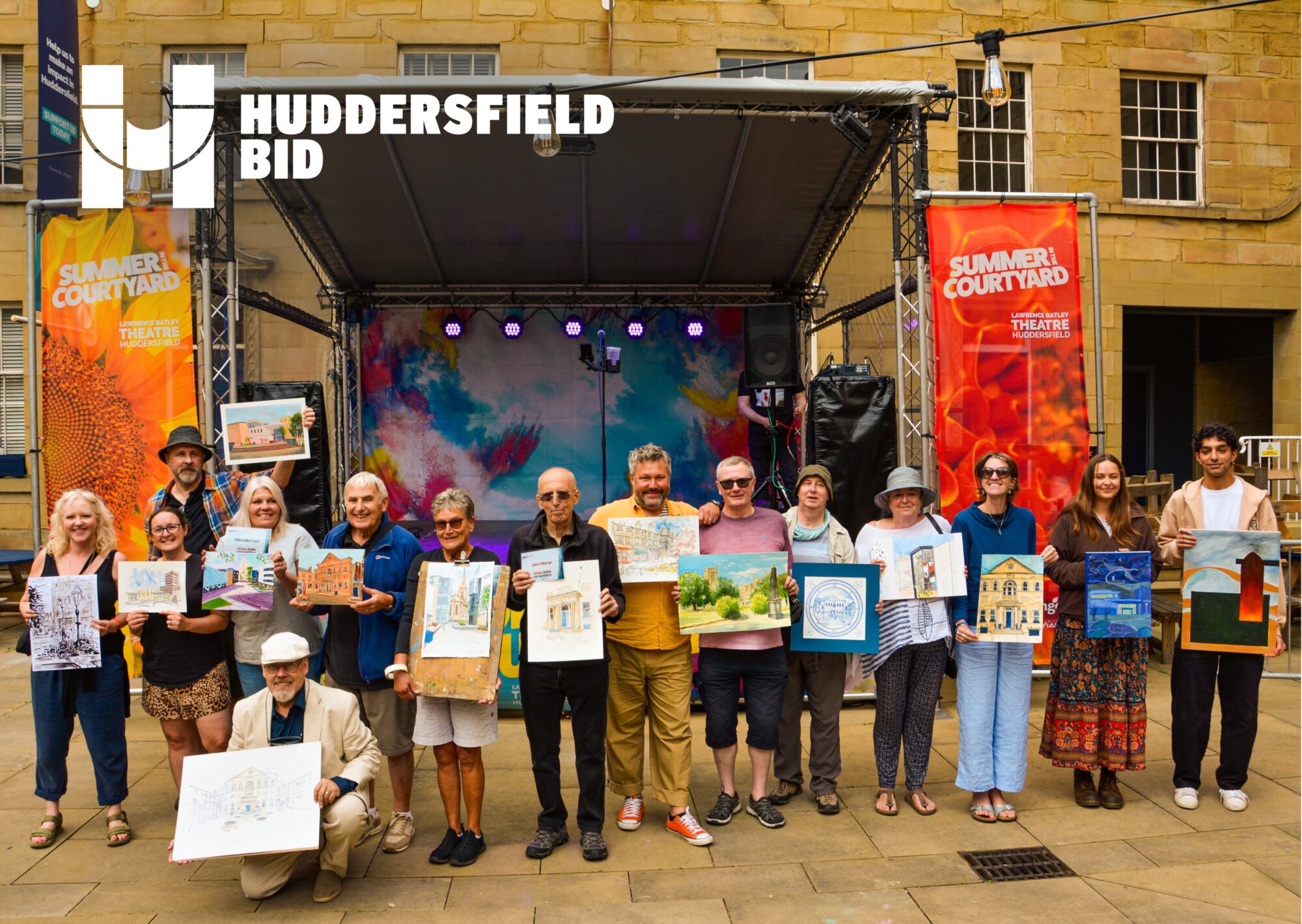 Image name Urban Artist Competition Charity Auction the 2 image from the post Urban Artist Competition Charity Auction In Huddersfield For Local Causes in Yorkshire.com.