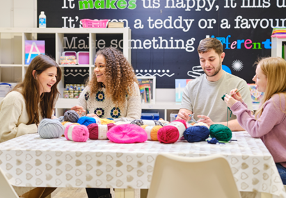 Where To Find Free Crafting Events For Mental Wellbeing In The UK Post image 1 Image name hobbycraft small the 1 image from the post Where To Find Free Crafting Events For Mental Wellbeing In The UK in Yorkshire.com.