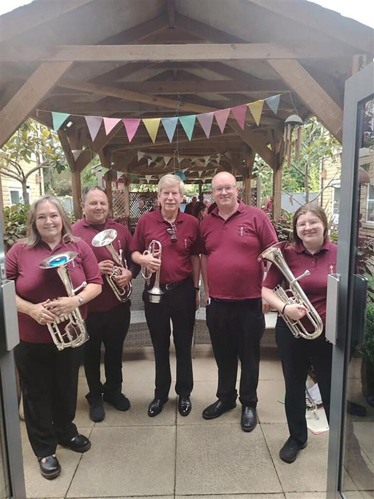 Image name unnamed 2025 09 18T181620.804 the 1 image from the post Brass Band Performance at Holmfirth Care Home Creates Memories in Yorkshire.com.