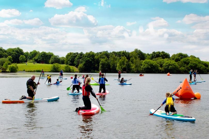 Image name white water rapids in Yorkshire the 1 image from the post What Is The New White Water Rapids Course Planned For Manvers Lake Yorkshire? in Yorkshire.com.
