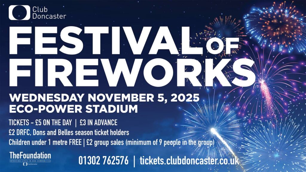 Image name 102891 the 1 image from the post Festival Of Fireworks Doncaster Tickets And Event Times in Yorkshire.com.