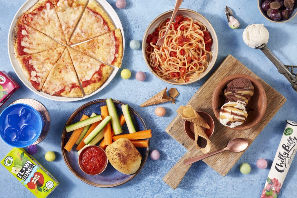 Kids Eat Free at Zizzi This October Half Term Post image 1 Image name Bambini menu the 1 image from the post Kids Eat Free at Zizzi This October Half Term in Yorkshire.com.