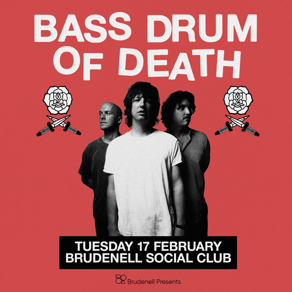 Image name Bass Drum of Death at Brudenell Social Club Leeds the 1 image from the post Bass Drum of Death at Brudenell Social Club, Leeds in Yorkshire.com.