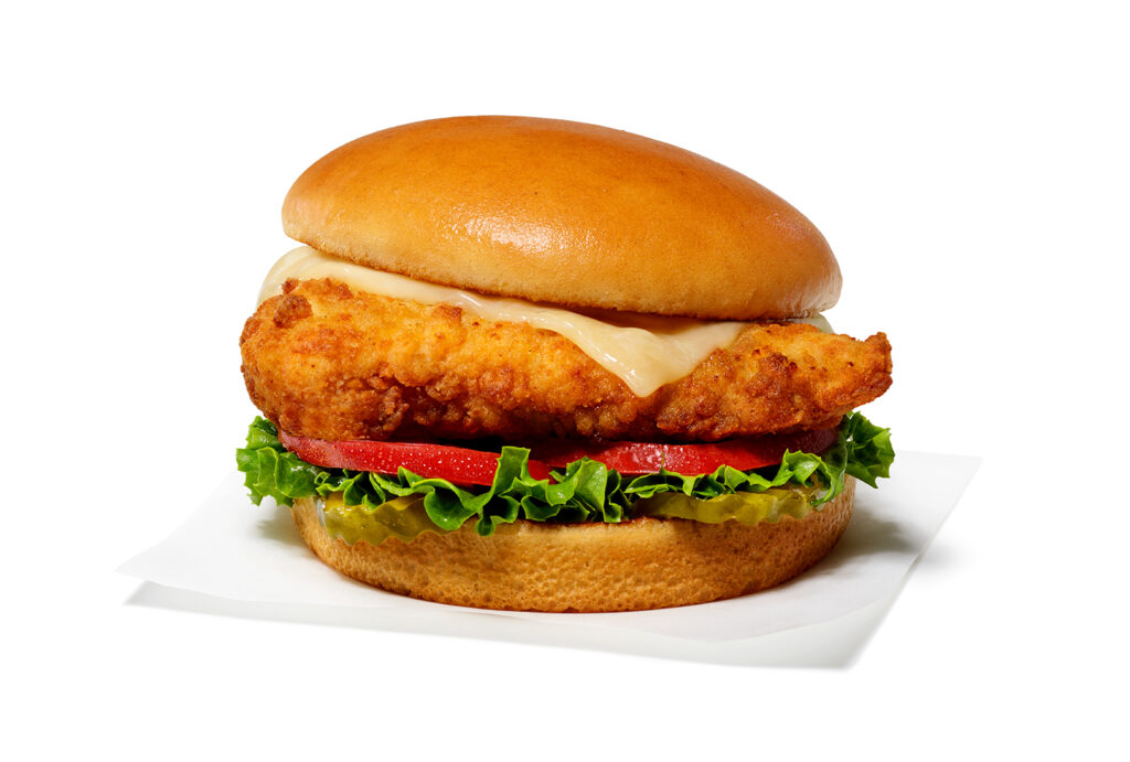 What Is The Chick-fil-A Leeds Restaurant Opening Date? Post image 3 Image name CFA Deluxe sandwich the 3 image from the post What Is The Chick-fil-A Leeds Restaurant Opening Date? in Yorkshire.com.