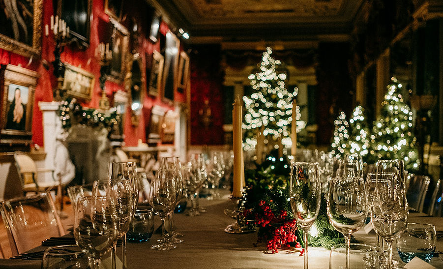 What Is The Bridgerton Inspired Christmas Event At Harewood House 2025 Post image 1 Image name Dining in the Gallery Harewood House Trust 24 1 the 1 image from the post What Is The Bridgerton Inspired Christmas Event At Harewood House 2025 in Yorkshire.com.