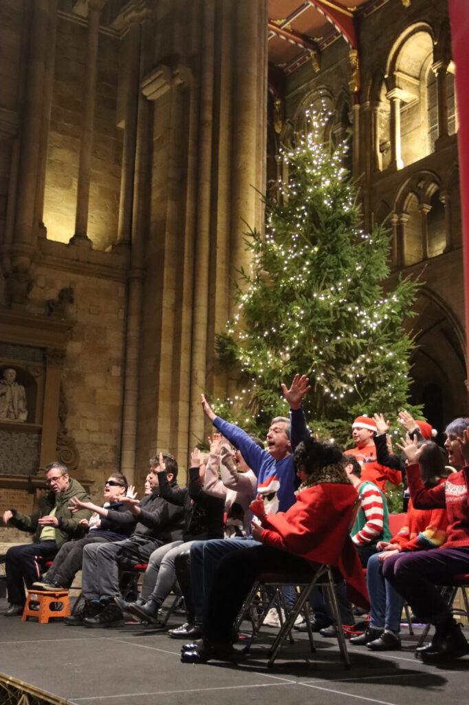 Henshaws Christmas Carol Concert Ripon Cathedral Tickets For A Festive Charity Event Post image 5 Image name Makaton Choir the 5 image from the post Henshaws Christmas Carol Concert Ripon Cathedral Tickets For A Festive Charity Event in Yorkshire.com.