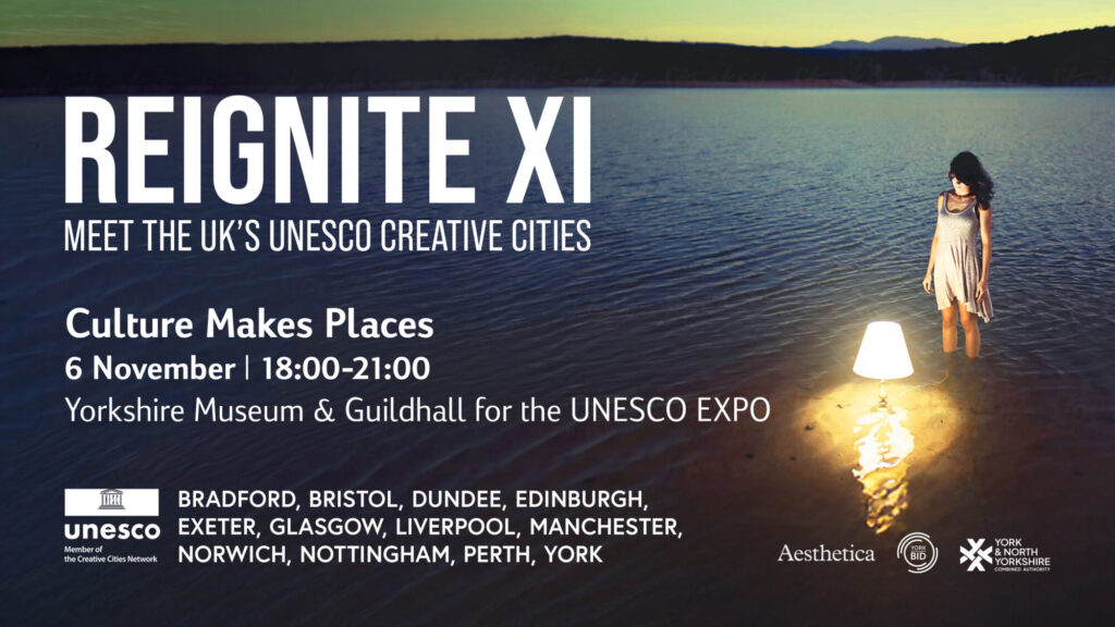 Why Are All 14 UK UNESCO Creative Cities Meeting In York? Post image 5 Image name RXI Event Image the 5 image from the post Why Are All 14 UK UNESCO Creative Cities Meeting In York? in Yorkshire.com.