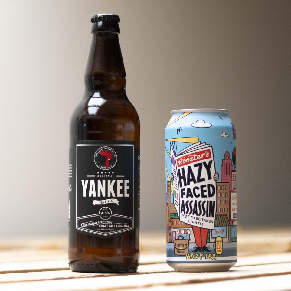 Where To Buy Rooster's Brewery Yankee And Hazy Faced Assassin Beers In Sainsbury's Yorkshire Post image 1 Roosters of Harrogate