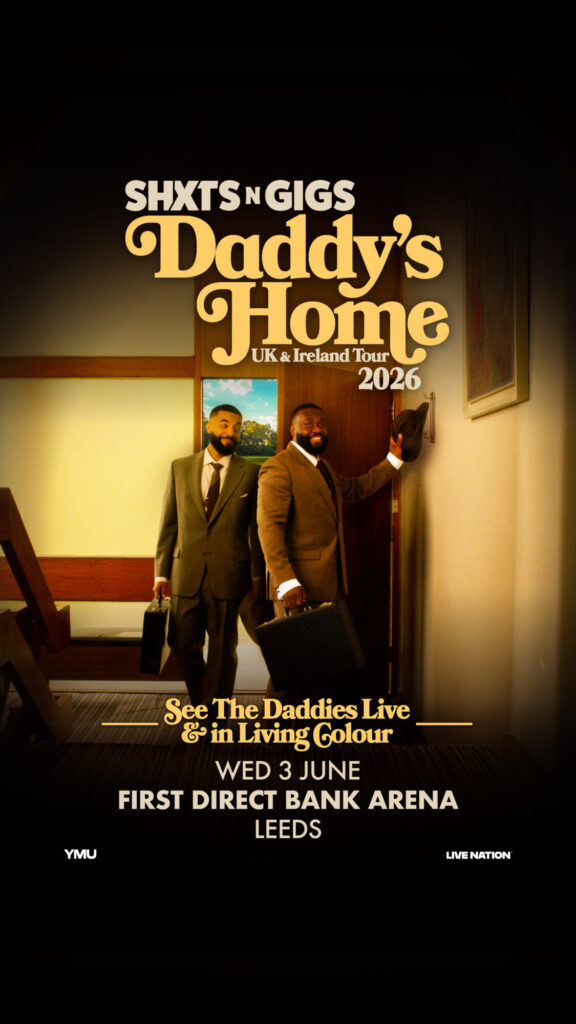 Shxtsngigs Bring the ‘Daddy’s Home’ Tour to Leeds in 2026 Post image 1 Image name ShxtsnGigs Leeds Socials ST the 1 image from the post Shxtsngigs Bring the ‘Daddy’s Home’ Tour to Leeds in 2026 in Yorkshire.com.