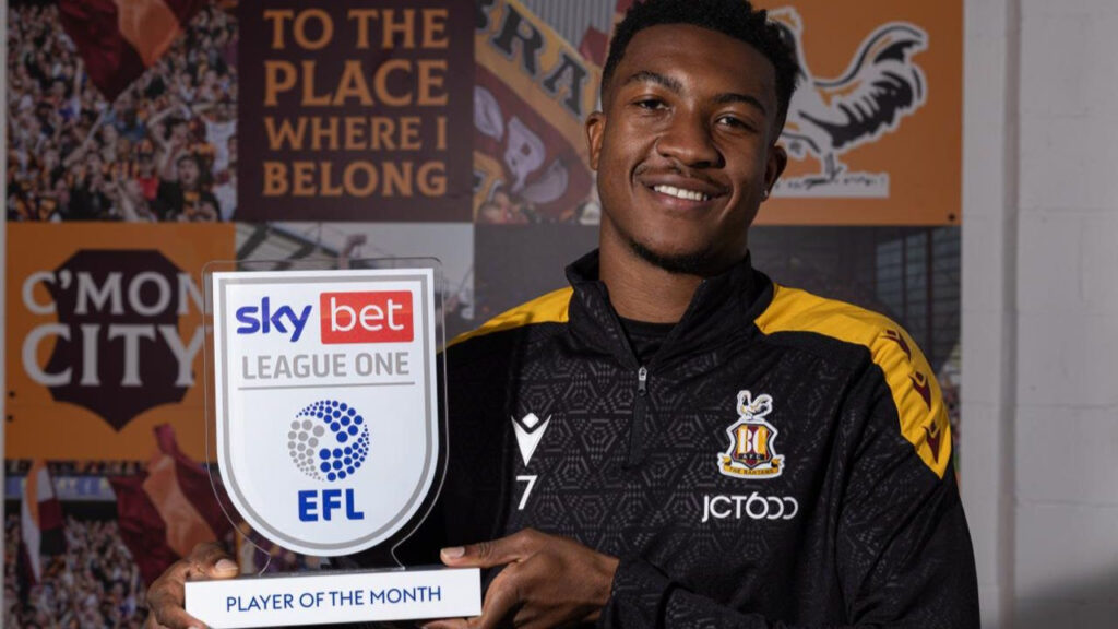 Image name unnamed 2025 10 10T191135.695 the 1 image from the post Bradford City: Player of The Month and New Date for Lincoln Match in Yorkshire.com.