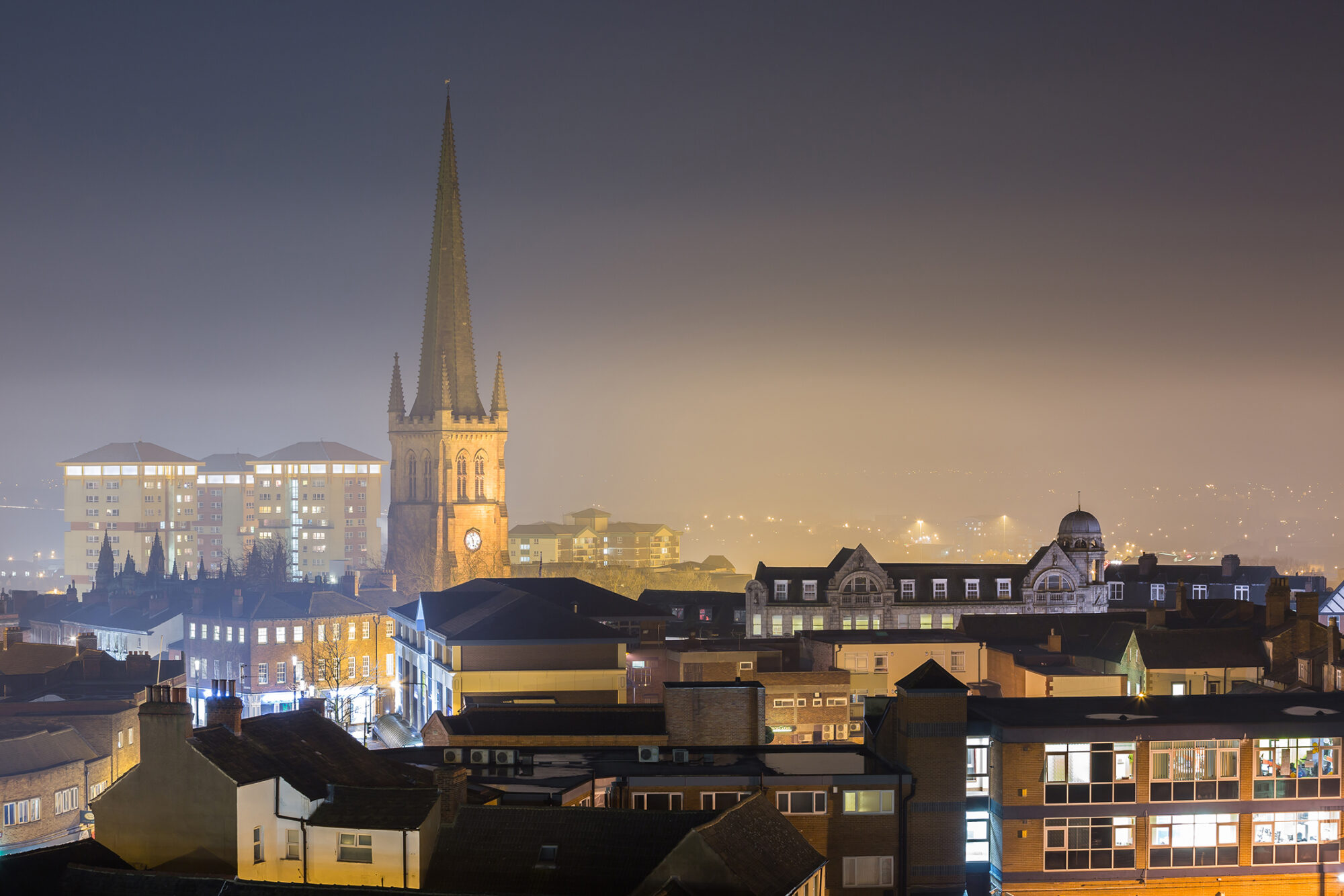 Image name wakefield at night the 1 image from the post Wakefield is Hosting A Reclaim The Night Event in Yorkshire.com.