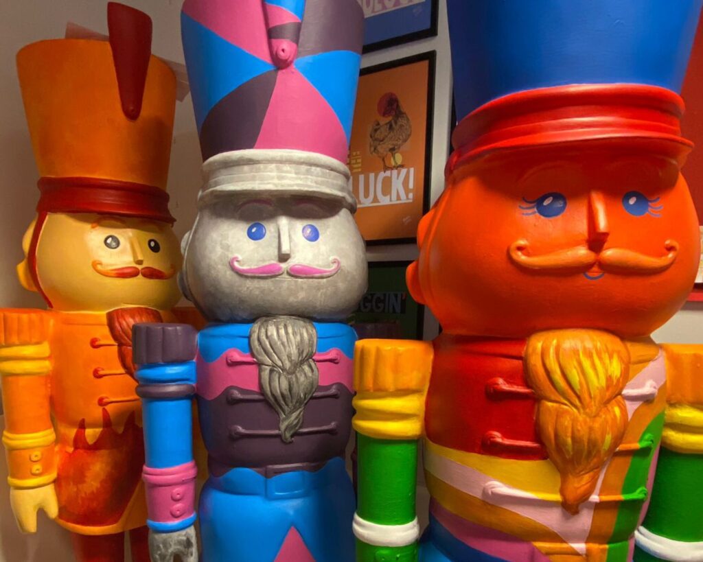 What is the Nutcracker Trail Kids' Takeover? Post image 1 Image name A sneek peek at 3 of the York Nutcracker Trail stars the 1 image from the post What is the Nutcracker Trail Kids' Takeover? in Yorkshire.com.