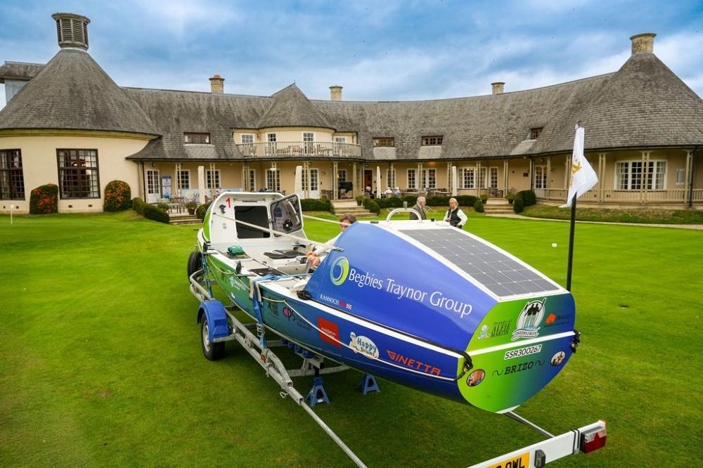 David Knaggs and Richard Larking Rowing The Atlantic For A 60th Birthday Post image 1 Image name Brizo at Alwoodley Golf Club 1 the 1 image from the post David Knaggs and Richard Larking Rowing The Atlantic For A 60th Birthday in Yorkshire.com.