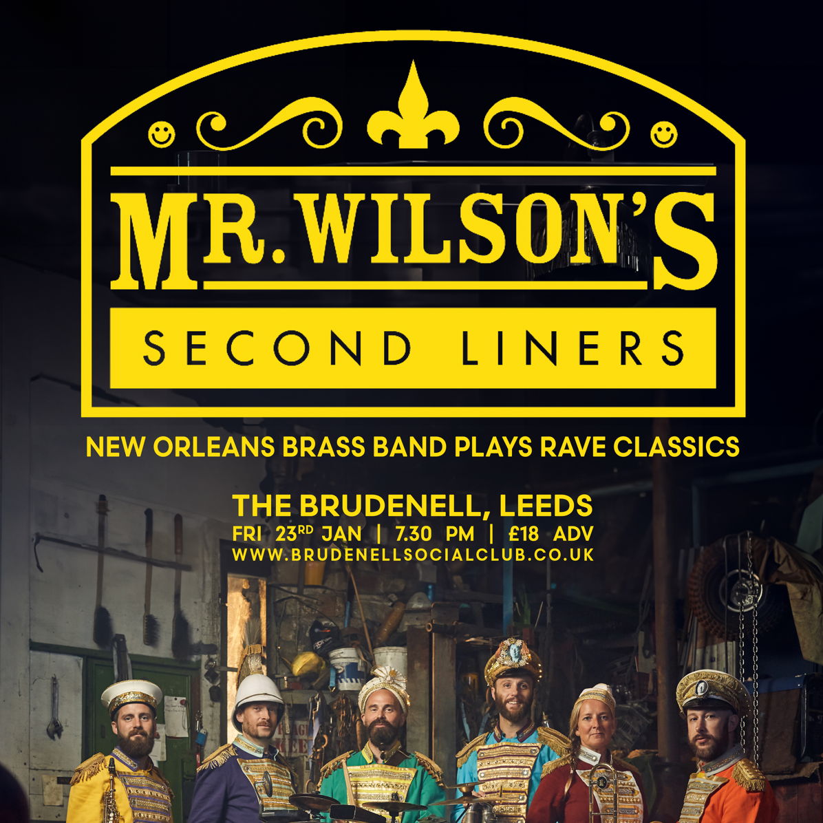 Image name Mr Wilsons Second Liners at Brudenell Social Club Leeds the 16 image from the post Events in Yorkshire.com.