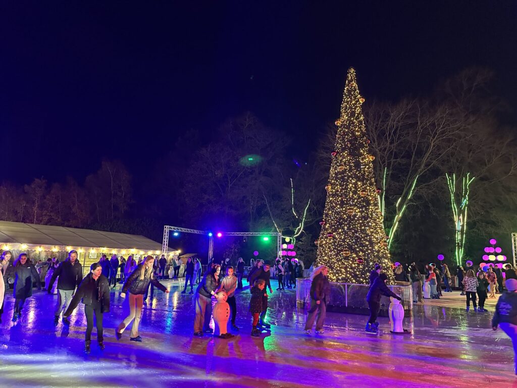 Yorkshire's Winter Wonderland Opens for its 20th Year in York Post image 6 Image name Skaters enjoy the opening night at Yorkshires Winter Wonderland the 6 image from the post Yorkshire's Winter Wonderland Opens for its 20th Year in York in Yorkshire.com.