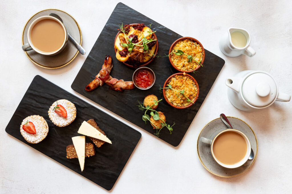 Fancy a Festive Cheesy Afternoon Tea for Christmas? Post image 2 Image name Wensleydale Creamery Festive Cheesy Afternoon Tea 2 the 2 image from the post Fancy a Festive Cheesy Afternoon Tea for Christmas? in Yorkshire.com.