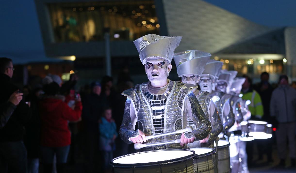 Image name bd is lit the 29 image from the post What Events Are Happening In The Bradford District For Autumn And Christmas? in Yorkshire.com.