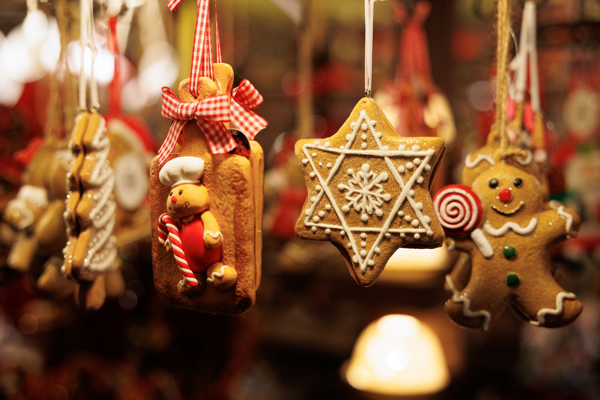 Image name christmas market gingerbread men the 4 image from the post When Is The Continental Street Market In Castleford Having Festive Celebrations? in Yorkshire.com.
