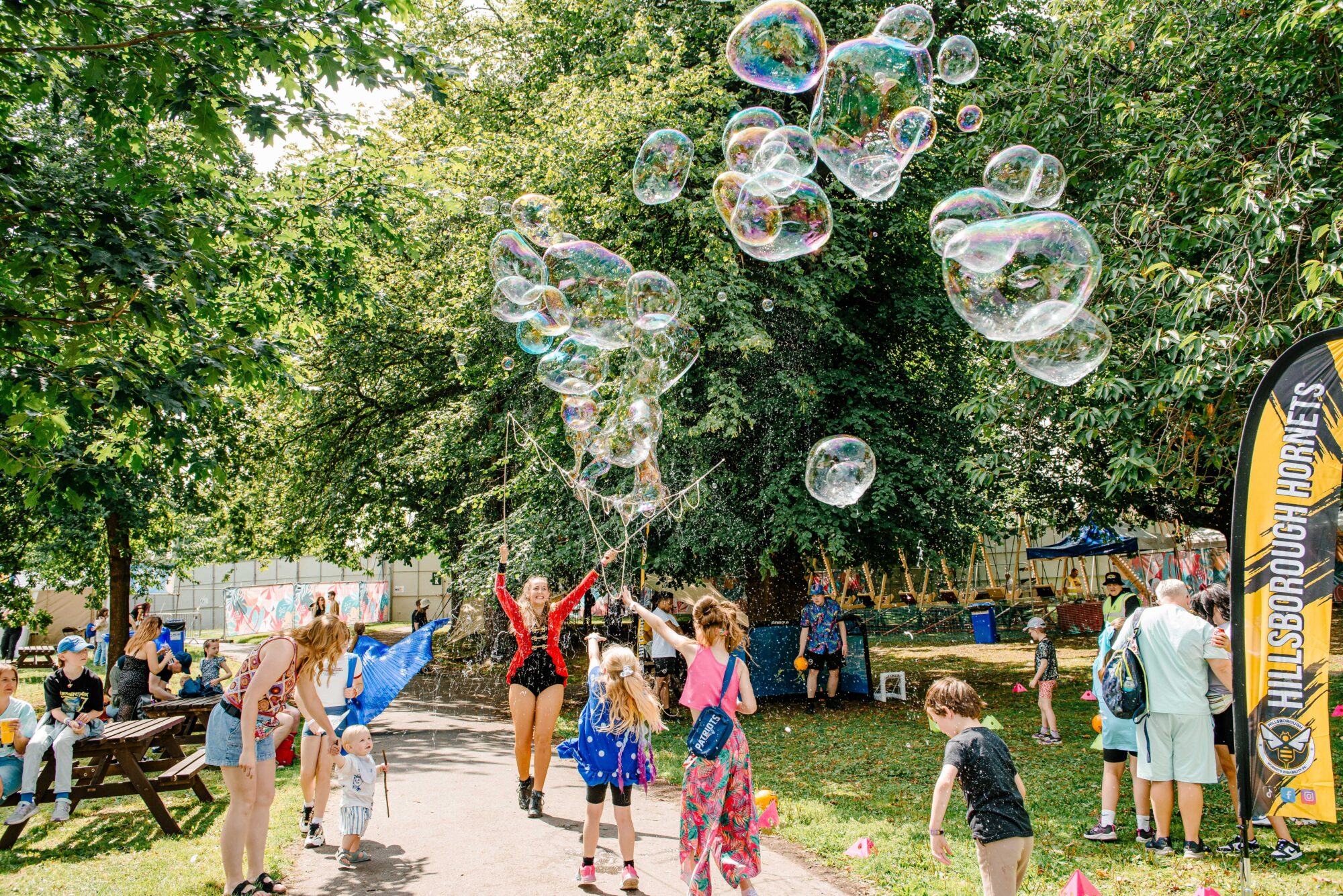 Image name 25131039 INTO THE TREES CF1 6939 CAROLINA FARUOLO the 2 image from the post What Makes Tramlines Festival In Sheffield The Best Inner-City Event And Why Are 2026 Tickets Selling Out Fast? in Yorkshire.com.