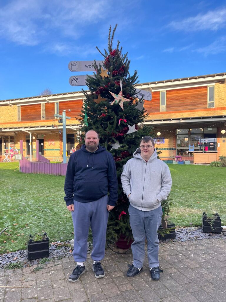 Image name Art Makers Oliver and Mark the 2 image from the post Why Is Henshaws Launching A Christmas Appeal? in Yorkshire.com.