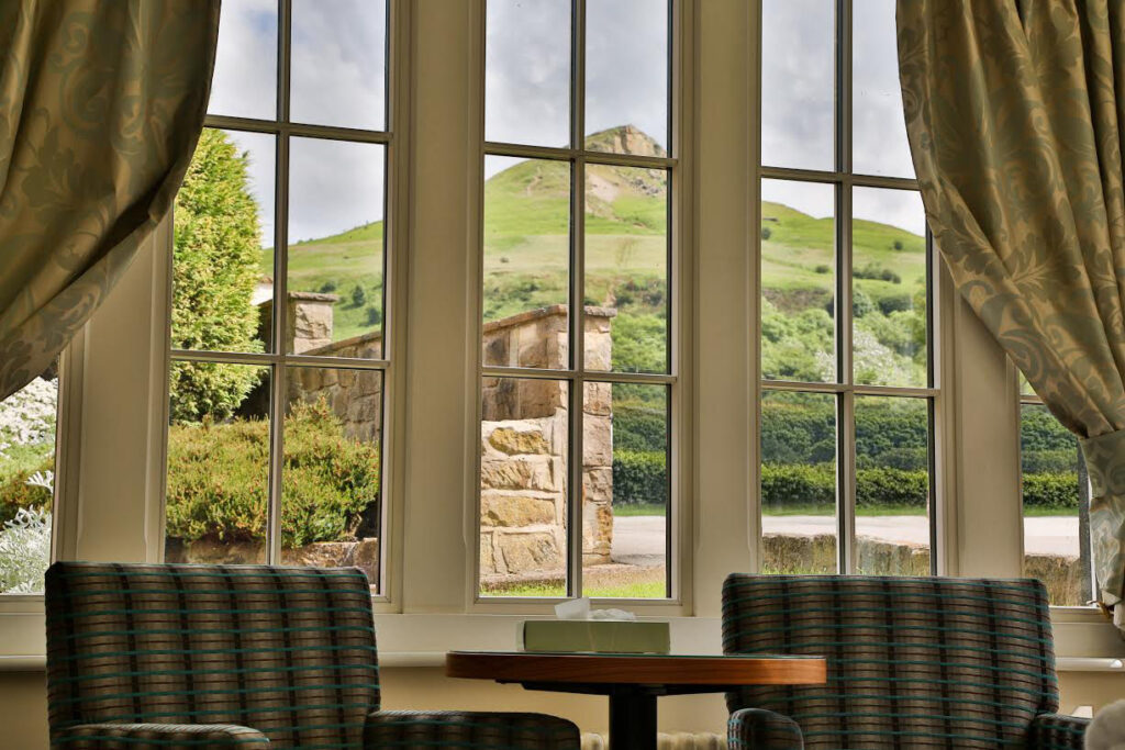 Image name Kings Head Inn view to Roseberry Topping from bedroom the 3 image from the post Advent Day 19 - Submission Received in Yorkshire.com.