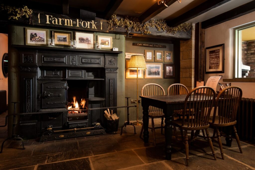 Image name cosy fire in restaurant 2048x1367 1 the 7 image from the post Advent Day 19 - Submission Received in Yorkshire.com.