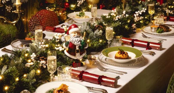 Day 12 - Christmas 2023 Post image 1 Image name festive table ivy collection the 1 image from the post Day 15 – Christmas 2025 in Yorkshire.com.