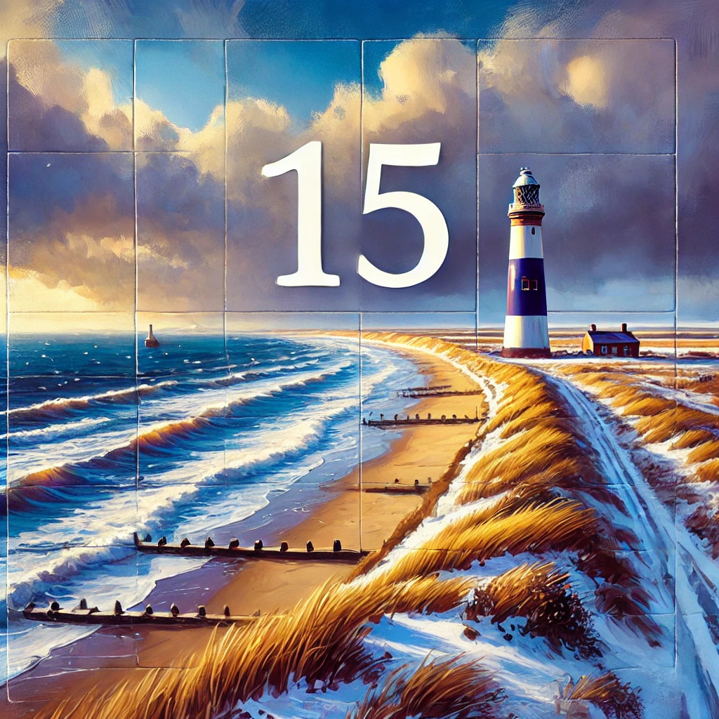 Image name inspired by spurn point 15 the 10 image from the post Day 15 – Christmas 2025 in Yorkshire.com.